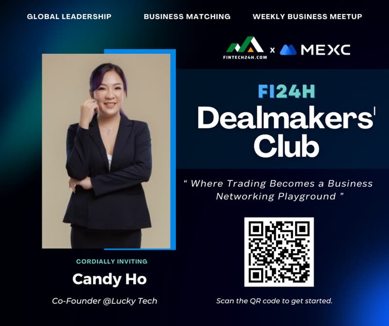 Candy Ho — Fi24h DealMakers' Club invite card