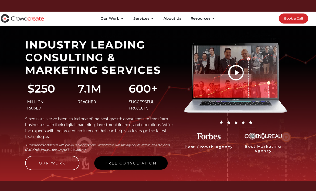 NFT Marketing Agencies Crowdcreate