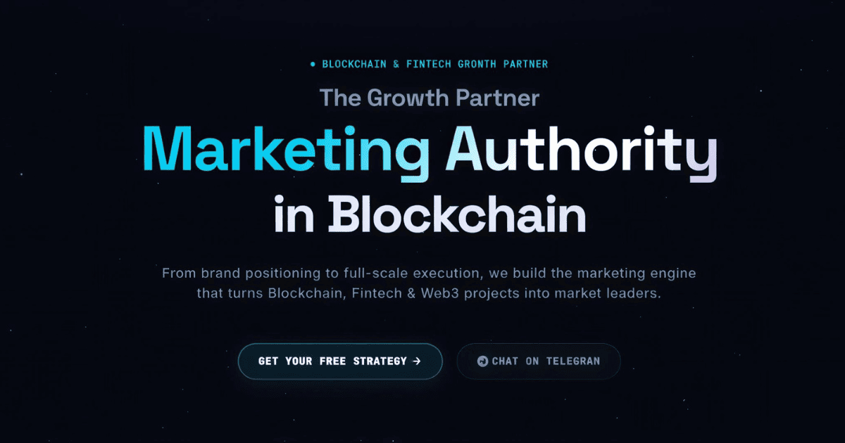Fintech24h — Blockchain Marketing & Growth Partner
