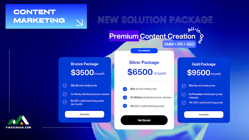 Web3 Premium Content Creation: A comprehensive solution to Driving Engagement, Authority, and Growth by Fintech24h