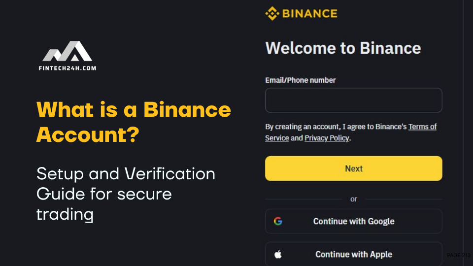 What is a Binance Account? Setup and Verification Guide for secure trading