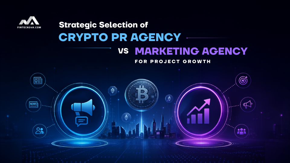 Strategic selection of a crypto PR agency vs marketing agency for project growth