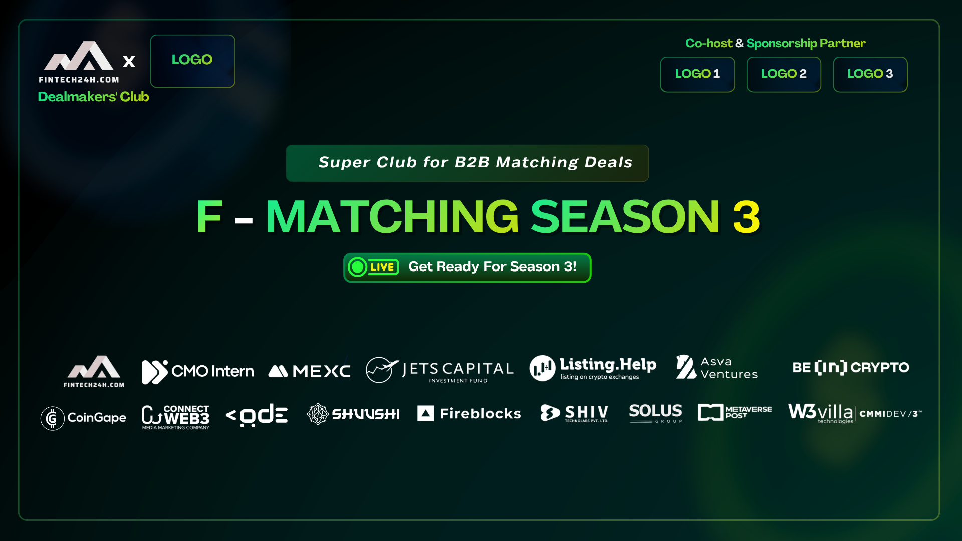 Fintech24h-Matching Season 3