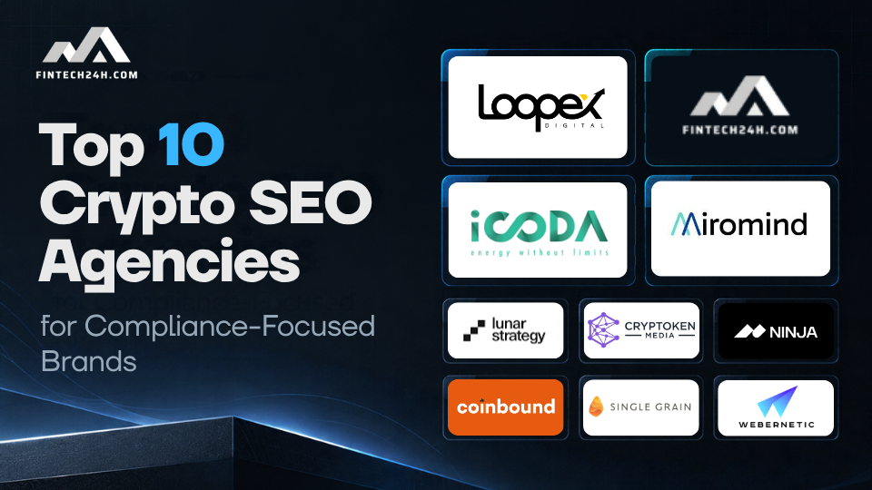 Top 10 crypto SEO agencies for compliance-focused brands