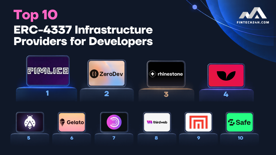 Top 10 ERC-4337 infrastructure providers for developers in 2026