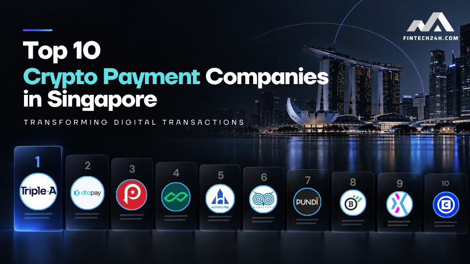 Top 10 crypto payment companies in Singapore transforming digital transactions