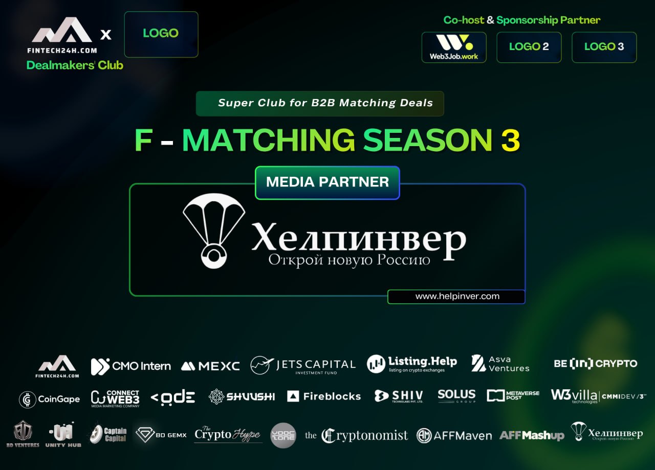Helpinver Joins Fi24h DealMakers’ Club Season 3 as Official Media Partner