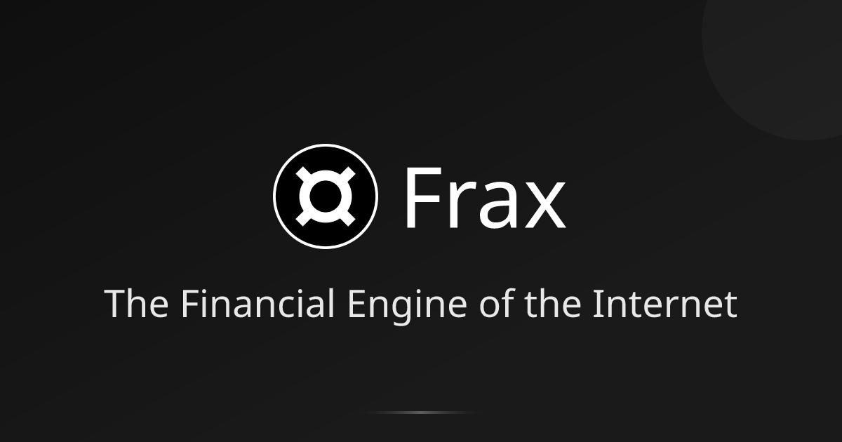 Frax Finance — FRAX - Top 10 crypto-backed stablecoins ranked by collateral transparency